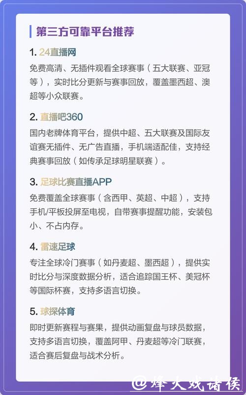 世界杯直播免费观看的平台有哪些